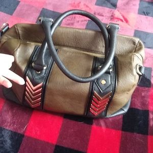 Aldo handbag with gold design